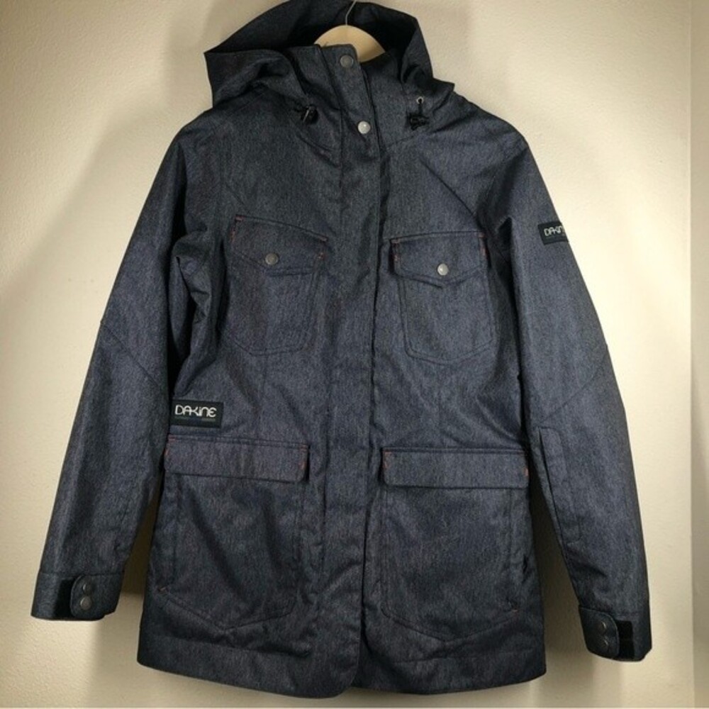 Dakine Snowboarding Ski Jacket Winter Coat Denim Like Small